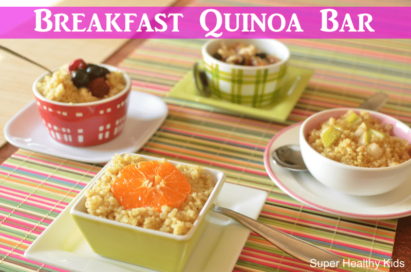 Breakfast BarQuinoa Style Healthy Ideas for Kids